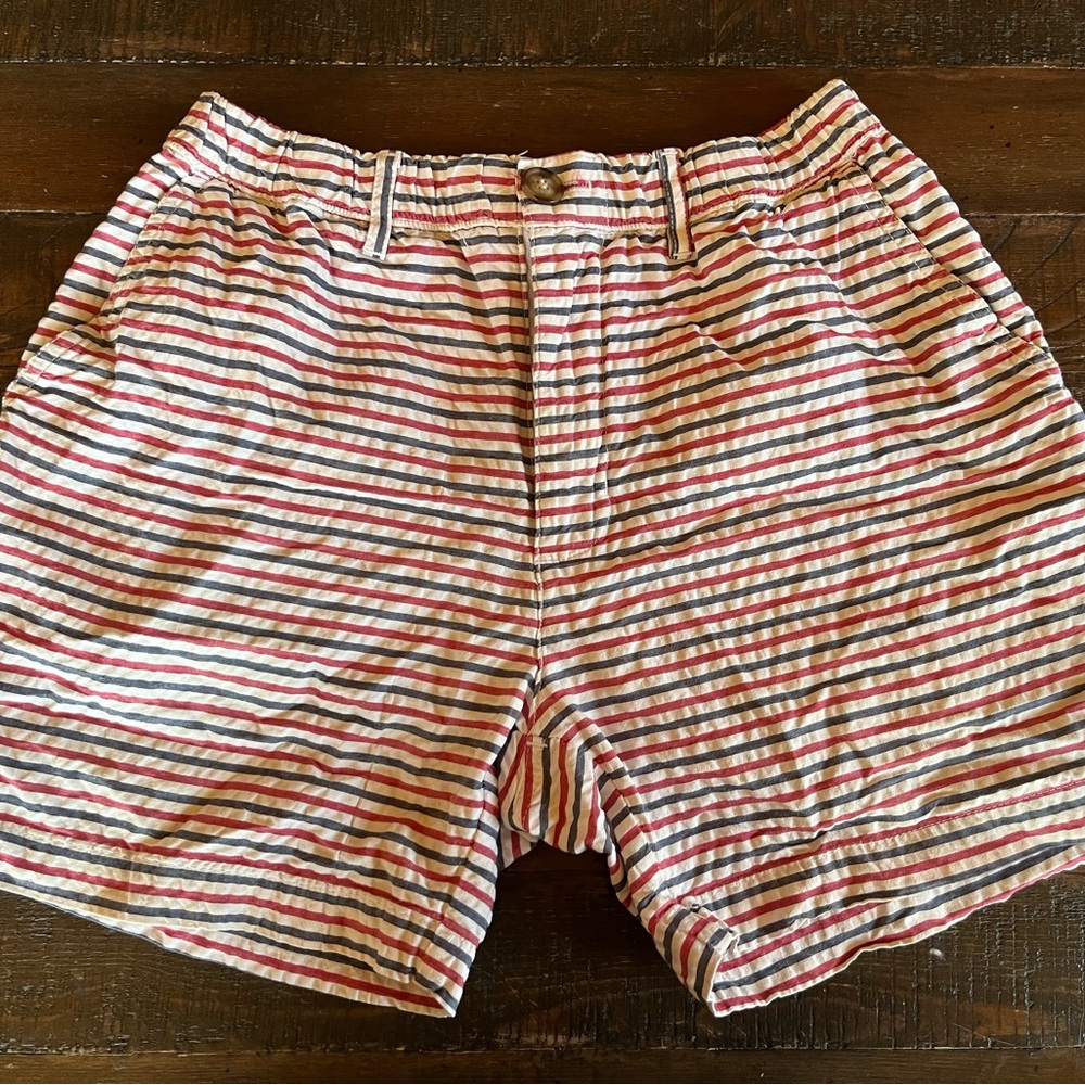 Chubbies Red and White Athletic Shorts